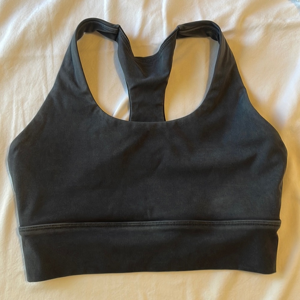 Lorna Jane Sports Bra (XS - Metal Grey)